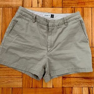 Khaki shorts